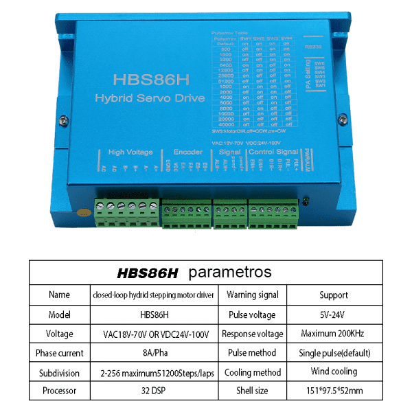 KIT Motor NEMA 34 Hibrido - Imagen 5