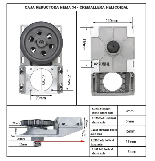 caja reductora caja reductora