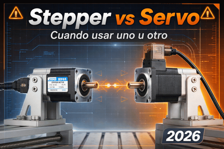 stepper vs servo