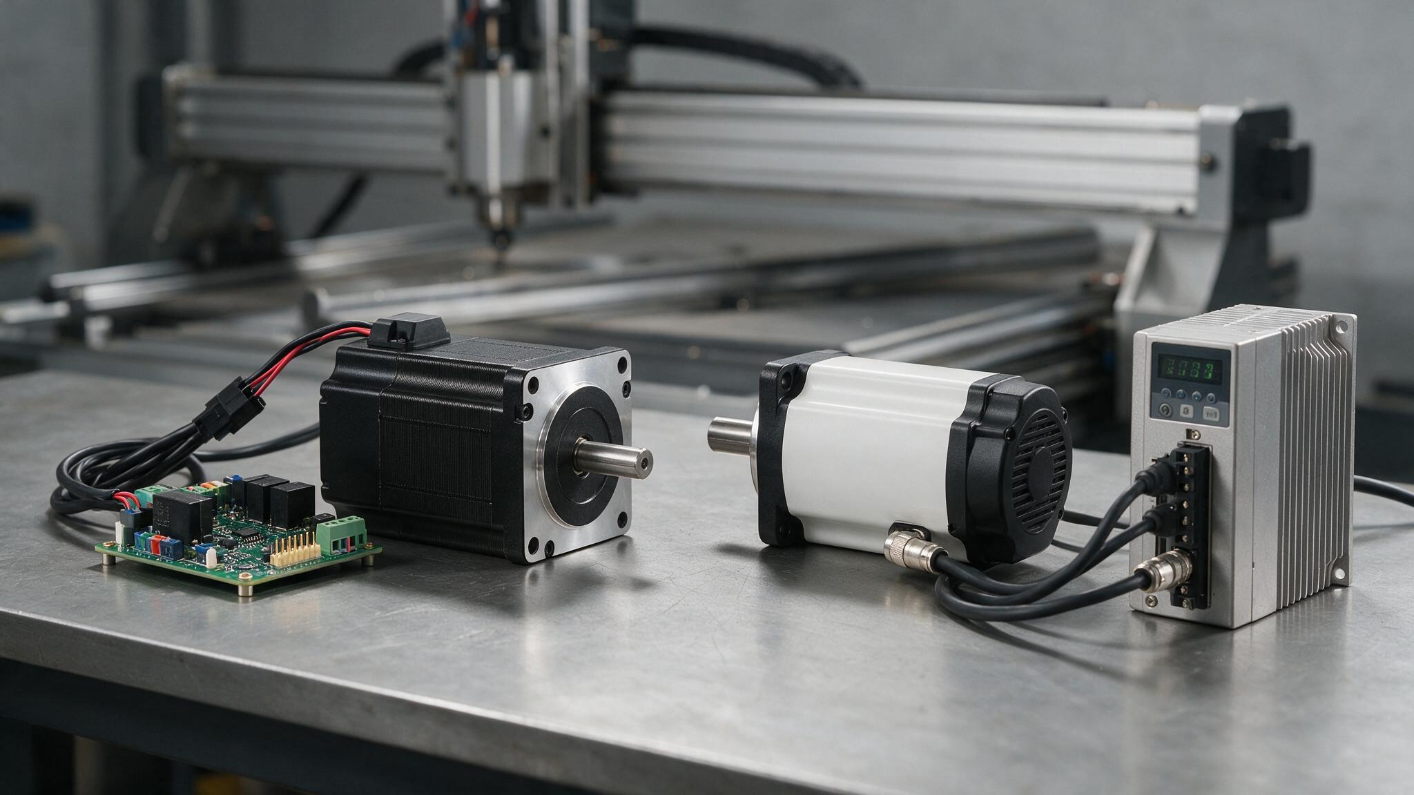 Servo vs Stepper: cuándo usar cada uno en tu proyecto CNC 2 motor paso vs servomotor