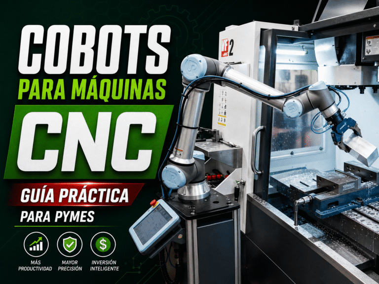 Cobots para máquinas CNC: guía práctica para pymes 1 COBOTS PARA MAQUINAS CNC